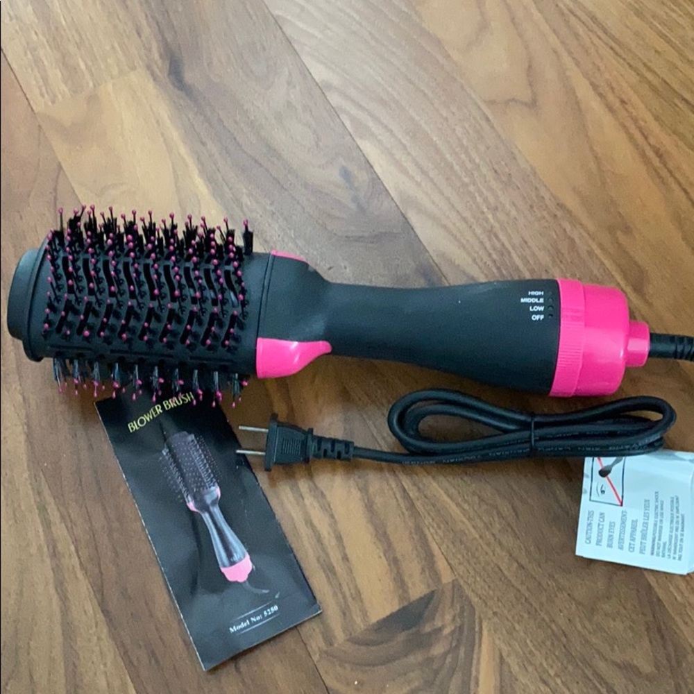 One step hair dryer and styler - no brand